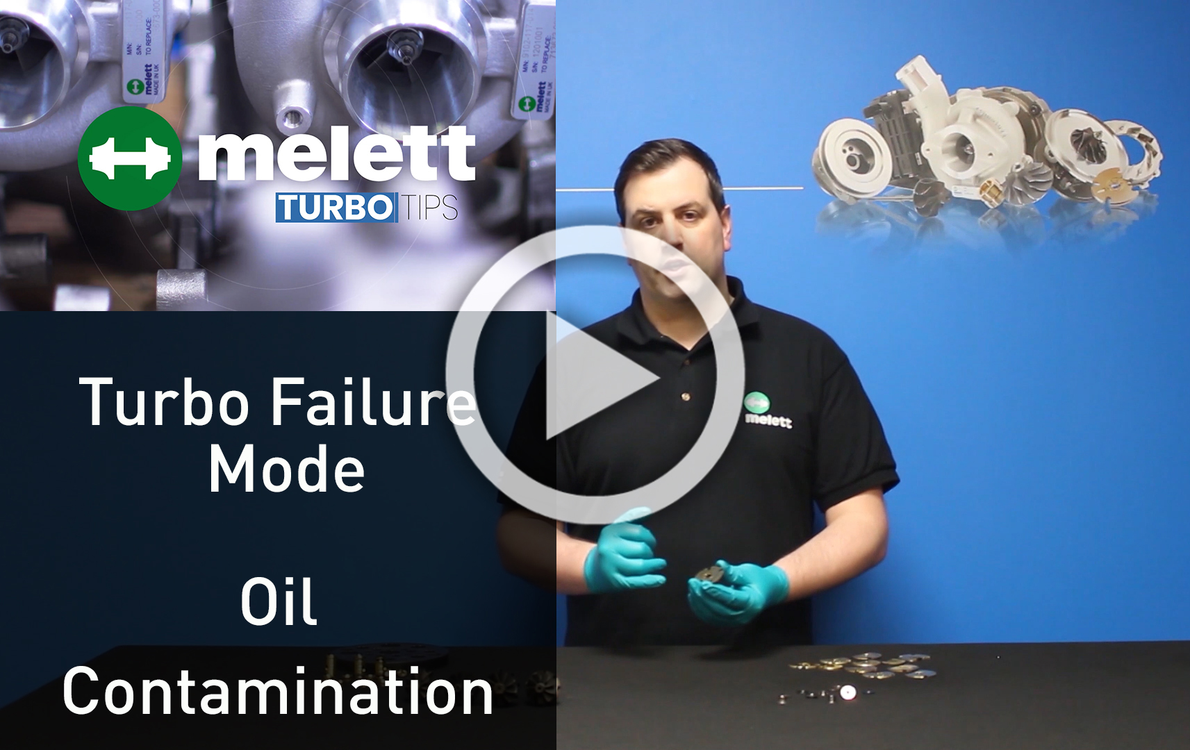 Why do turbos fail - oil contamination