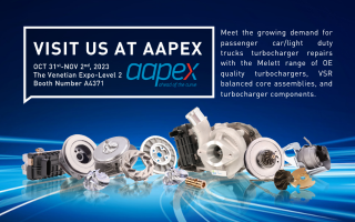 Melett to shine a light on latest turbo technology at AAPEX